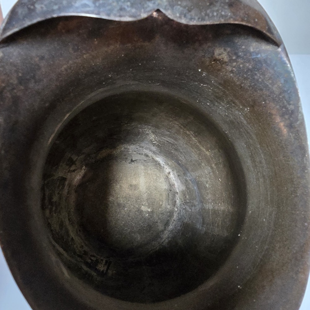 Vintage Leonard Silverplate Footed Water Pitcher With Ice Lip American Victorian - Picture 9 of 11